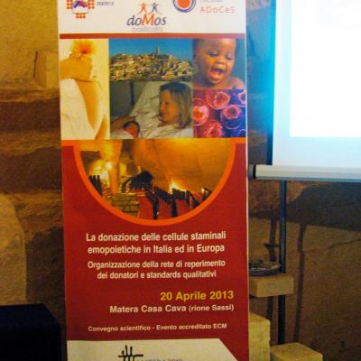 Convegno Matera Donazione CSE in Italia ed Europa